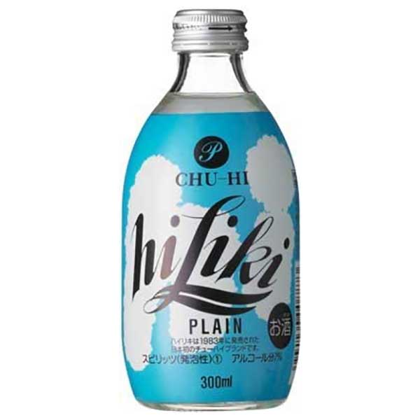 アサヒ ハイリキプレーン [瓶] 300ml × 48本[2ケース販売] 送料無料(本州のみ) [アサヒ チューハイ スピリッツ ALC7% 日本]【ギフト不可】ギフト プレゼント 贈り物 お祝い 内祝い お返し 誕生日プレゼント 父の日 敬老の日