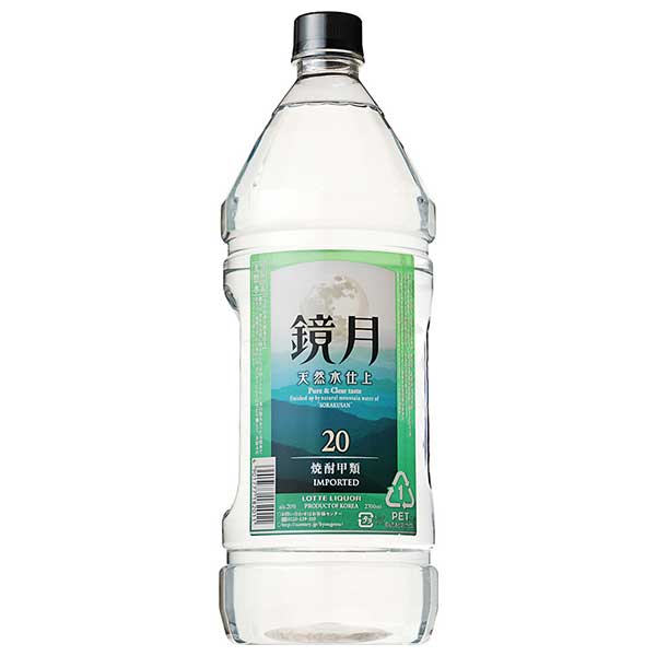 サントリー 鏡月 20度 [PET] 2.7L 2700ml &times; 6本[ケース販売] 送料無料(本州のみ) [サントリー 韓国 韓国焼酎 甲類焼酎 20GZ27]ギフト プレゼント 贈り物 お祝い 内祝い お返し 誕生日プレゼント 父の日 敬老の日｜ハードリカー2号店　店