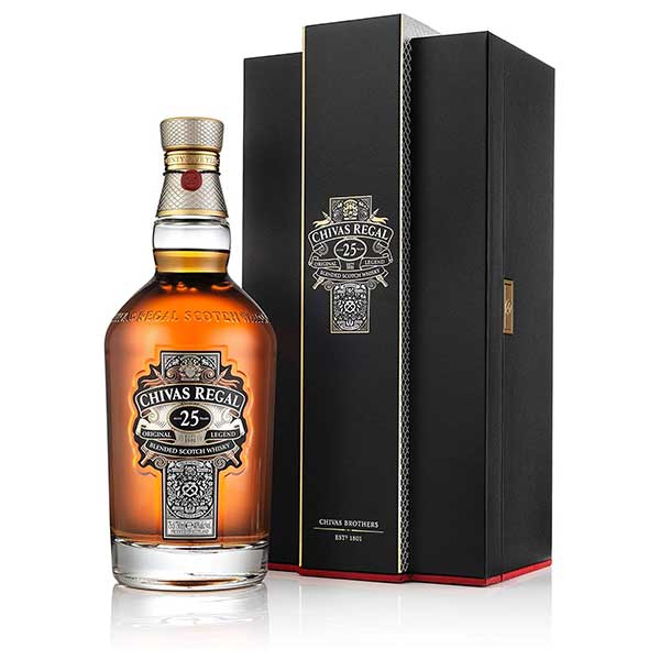 シーバスリーガル 25年 700ml 正規品 [ぺルノ イギリス スコットランド スペイサイド ブレンデッド スコッチ ウイスキー]ギフト プレゼント 贈り物 お祝い 内祝い お返し 誕生日プレゼント 父の日 敬老の日｜ハードリカー2号店　店
