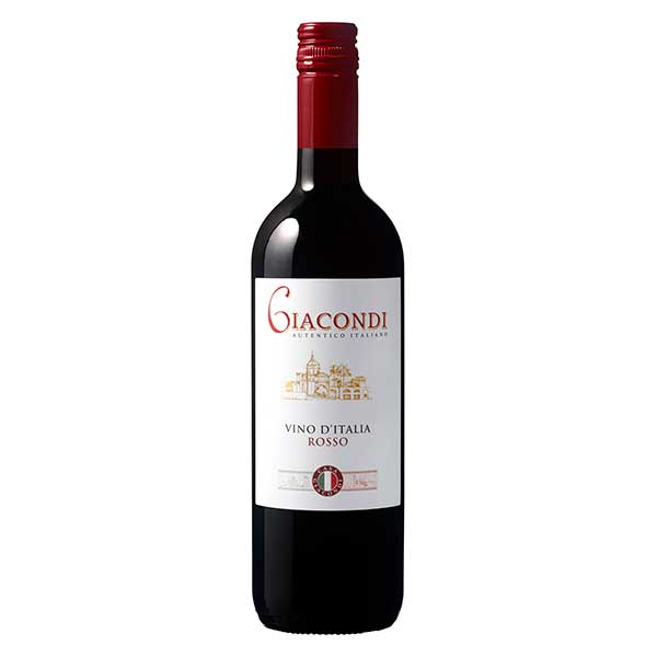 ＭＧＭ モンド デル ヴィーノ ジャコンディ ロッソ [瓶] 750ml × 12本[ケース販売][メルシャン イタリア イタリア 赤ワイン ミディアムボディ 422160]ギフト プレゼント 贈り物 お祝い 内祝い お返し 誕生日プレゼント 父の日 敬老の日
