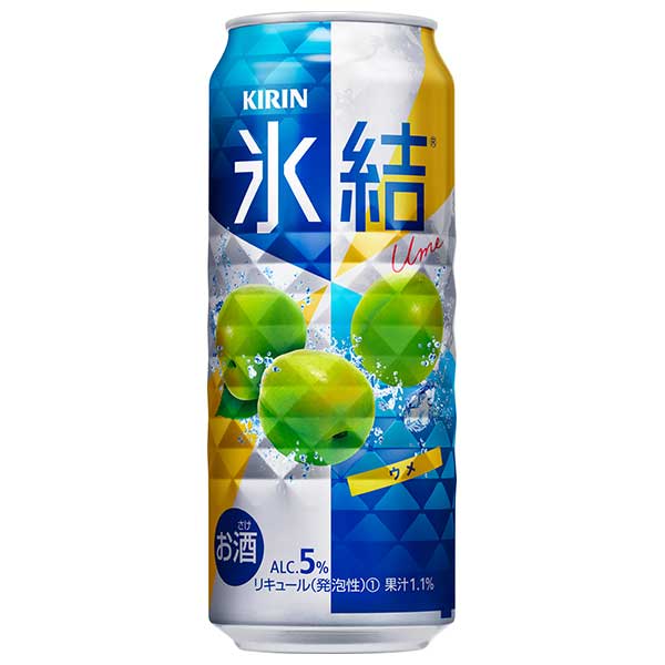 キリン 氷結 ウメ [缶] 500ml x 24本[ケース販売]送料無料(本州のみ)[2ケースまで同梱可能][キリン 缶チューハイ 日本 14316]ギフト プレゼント 贈り物 お祝い 内祝い お返し 誕生日プレゼント 父の日 敬老の日