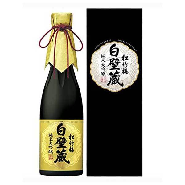 松竹梅 白壁蔵 純米大吟醸 15度 [箱付] [瓶] 640ml &times; 6本 [ケース販売]送料無料(本州のみ)[宝酒造 日本 兵庫県]【ギフト不可】ギフト プレゼント 贈り物 お祝い 内祝い お返し 誕生日プレゼント 父の日 敬老の日｜ハードリカー2号店　店