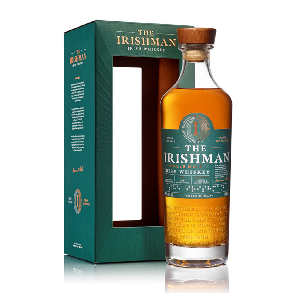アイリッシュマン シングルモルトウイスキー 40度 [箱付] 700ml x 2本 送料無料(本州のみ) [LJ アイリッシュウイスキー ウイスキー アイルランド 28001]ギフト プレゼント 贈り物 お祝い 内祝い お返し 誕生日プレゼント 父の日 敬老の日