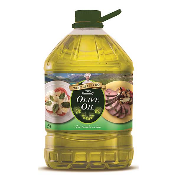 モンテベッロ グランマエストロ ピュアオリーブオイル [PET] 5L 5000ml × 4本[ケース販売][モンテ スペイン オイル 油 001735]ギフト プレゼント 贈り物 お祝い 内祝い お返し 誕生日プレゼント 父の日 敬老の日