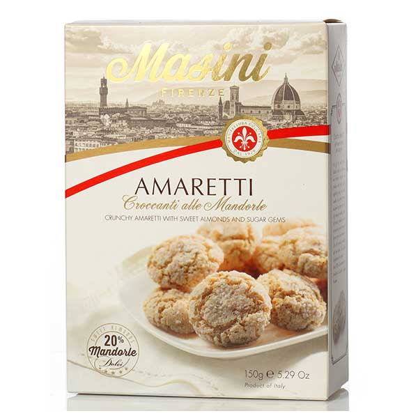 マジーニ アマレッティ [紙箱] 150g × 12個[ケース販売] 送料無料(本州のみ) [モンテ イタリア デザート 005818]ギフト プレゼント 贈り物 お祝い 内祝い お返し 誕生日プレゼント 父の日 敬老の日
