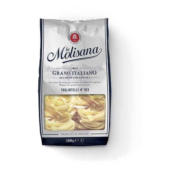 ラ モリサーナ タリアテッレ No.103 [袋] 500g × 12袋[ケース販売][モンテ イタリア パスタ 035206]ギフト プレゼント 贈り物 お祝い 内祝い お返し 誕生日プレゼント 父の日 敬老の日