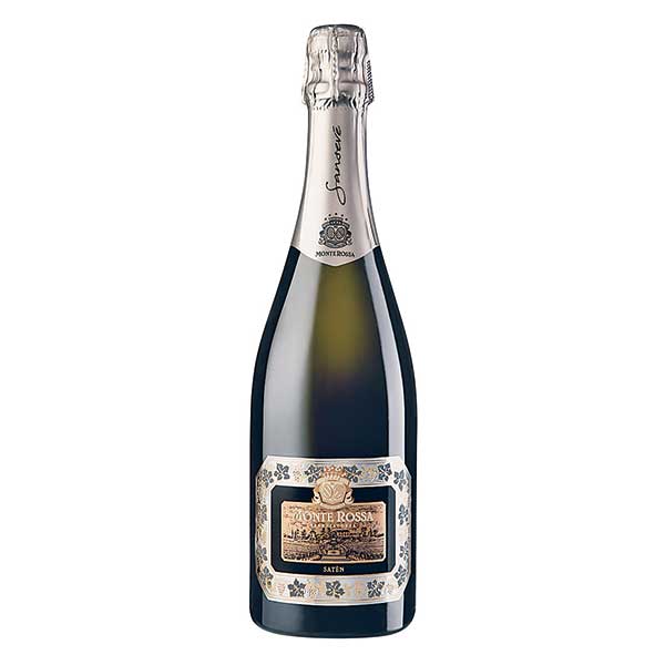 モンテロッサ サンセヴェ フランチャコルタ サテン ブリュット 750ml x 2本 送料無料(本州のみ) [モンテ イタリア スパークリングワイン 006179]ギフト プレゼント 贈り物 お祝い 内祝い お返し 誕生日プレゼント 父の日 敬老の日