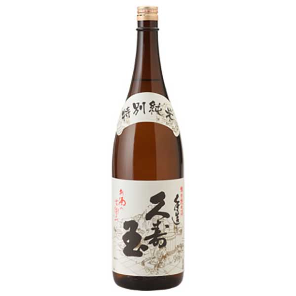 久寿玉 手造り純米酒 1800ml &times; 6本[ケース販売][OKN 平瀬酒造 岐阜県 日本酒 清酒]ギフト プレゼント 贈り物 お祝い 内祝い お返し 誕生日プレゼント 父の日 敬老の日｜ハードリカー2号店　店
