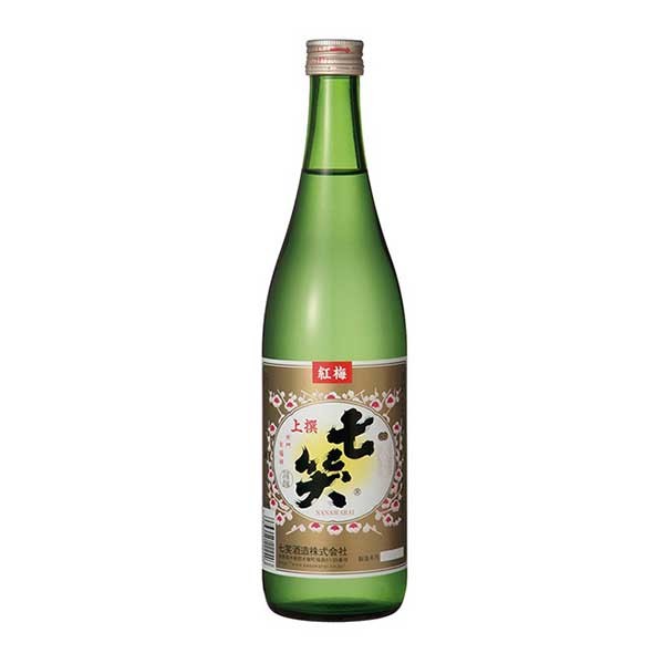 七笑 紅梅 720ml × 12本 [ケース販売] [七笑酒造 日本酒 清酒 長野県]ギフト プレゼント 贈り物 お祝い 内祝い お返し 誕生日プレゼント 父の日 敬老の日