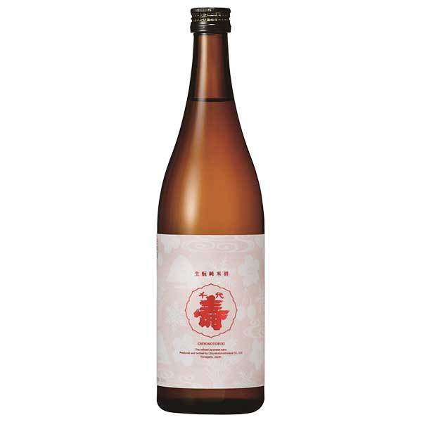 千代寿 生もと純米酒 720ml &times; 6本 [ケース販売] [千代寿虎屋 山形県日本酒 清酒 OKN]ギフト プレゼント 贈り物 お祝い 内祝い お返し 誕生日プレゼント 父の日 敬老の日｜ハードリカー2号店　店