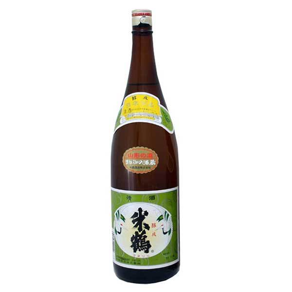 米鶴 普通酒 醇成 1.8L 1800ml &times; 6本 [ケース販売] [米鶴酒造 山形県 ]ギフト プレゼント 贈り物 お祝い 内祝い お返し 誕生日プレゼント 父の日 敬老の日｜ハードリカー2号店　店