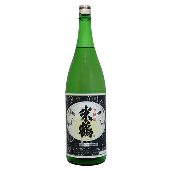 米鶴 本醸造 1.8L 1800ml &times; 6本 [ケース販売] [米鶴酒造 山形県 ]ギフト プレゼント 贈り物 お祝い 内祝い お返し 誕生日プレゼント 父の日 敬老の日｜ハードリカー2号店　店