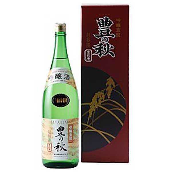 豊の秋 吟醸超特撰 金紋 1.8L 1800ml × 6本 [ケース販売] [米田酒造 島根県 ]ギフト プレゼント 贈り物 お祝い 内祝い お返し 誕生日プレゼント 父の日 敬老の日