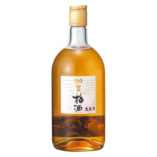 萬歳楽 加賀梅酒 720ml × 12本[ケース販売][OKN 小堀酒造 石川県 リキュール うめ酒 和酒]ギフト プレゼント 贈り物 お祝い 内祝い お返し 誕生日プレゼント 父の日 敬老の日