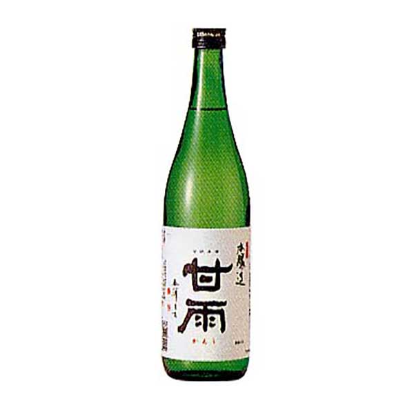 甘雨 本醸造 新潟の地酒 15度 [瓶] 720ml × 12本 [ケース販売] [越後酒造場 淡麗 辛口 0032474]ギフト プレゼント 贈り物 お祝い 内祝い お返し 誕生日プレゼント 父の日 敬老の日