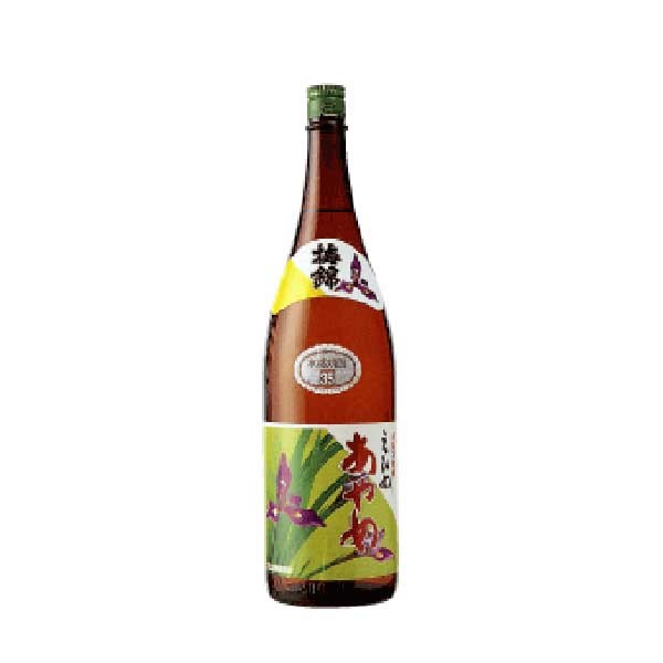 梅錦 焼酎あやめ 35度 米 1800ml × 6本[ケース販売][OKN 梅錦山川 米焼酎 こめ焼酎 乙類 日本 愛媛県]ギフト プレゼント 贈り物 お祝い 内祝い お返し 誕生日プレゼント 父の日 敬老の日