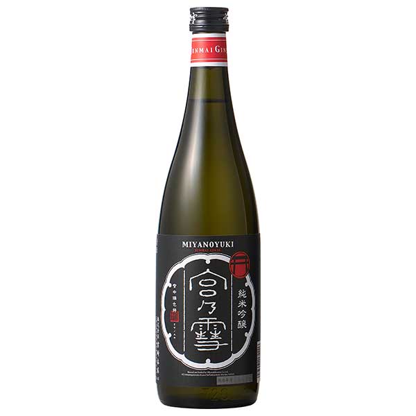 宮の雪 純米吟醸 [瓶] 720ml &times; 12本[ケース販売] [宮崎本店 キンミヤ 亀甲宮 日本酒 清酒 日本 三重県]ギフト プレゼント 贈り物 お祝い 内祝い お返し 誕生日プレゼント 父の日 敬老の日｜ハードリカー2号店　店