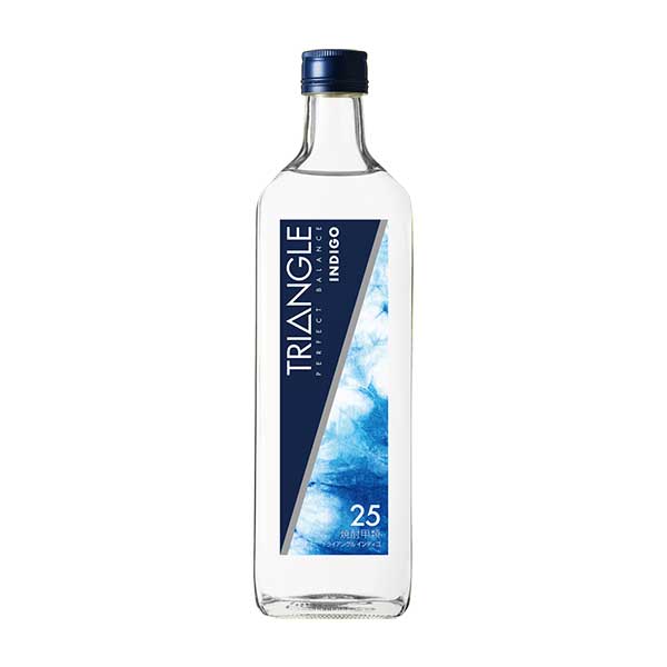 サッポロ トライアングル インディゴ 25度 [瓶] 700ml × 12本[ケース販売][サッポロビール 甲類焼酎 日本 N291]ギフト プレゼント 贈り物 お祝い 内祝い お返し 誕生日プレゼント 父の日 敬老の日