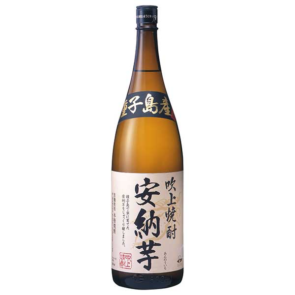 吹上 安納芋 芋 25度 [瓶] 1.8L 1800ml × 6本 [ケース販売] [吹上焼酎 芋焼酎 いも焼酎 乙類 0035007]ギフト プレゼント 贈り物 お祝い 内祝い お返し 誕生日プレゼント 父の日 敬老の日