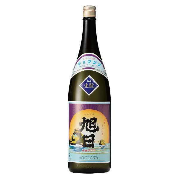 旭日 レトロラベル純米吟醸 1800ml &times; 6本[ケース販売][OKN 藤居本家 滋賀県 日本酒 清酒]ギフト プレゼント 贈り物 お祝い 内祝い お返し 誕生日プレゼント 父の日 敬老の日｜ハードリカー2号店　店