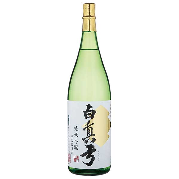 白真弓 純米吟醸 ひだほまれ 1800ml × 6本[ケース販売][OKN 蒲酒造 岐阜県 日本酒 清酒]ギフト プレゼント 贈り物 お祝い 内祝い お返し 誕生日プレゼント 父の日 敬老の日