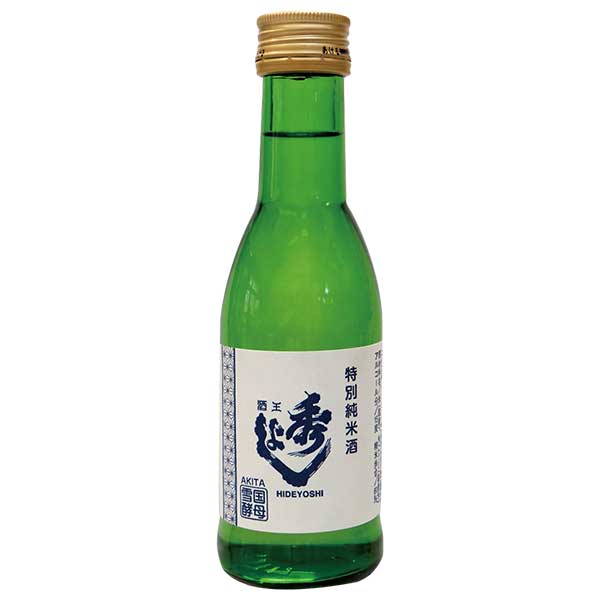 秀よし 特別純米酒 雪国酵母 180ml &times; 24本[ケース販売][OKN 鈴木酒造 秋田県 日本酒 清酒]ギフト プレゼント 贈り物 お祝い 内祝い お返し 誕生日プレゼント 父の日 敬老の日｜ハードリカー2号店　店