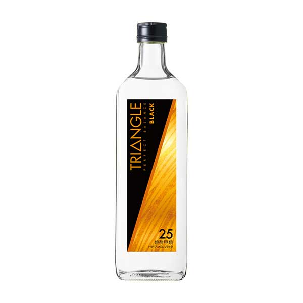 サッポロ トライアングル ブラック 25度 [瓶] 700ml × 12本[ケース販売][サッポロビール 甲類焼酎 日本 LU43]ギフト プレゼント 贈り物 お祝い 内祝い お返し 誕生日プレゼント 父の日 敬老の日