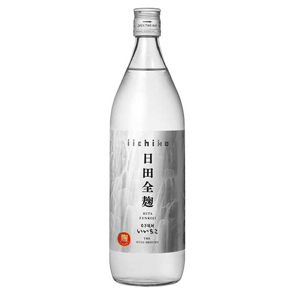 いいちこ 日田全麹 麦 25度 [瓶] 900ml &times; 12本[ケース販売] [三和酒類 麦焼酎 むぎ焼酎 乙類 日本 大分県]ギフト プレゼント 贈り物 お祝い 内祝い お返し 誕生日プレゼント 父の日 敬老の日｜ハードリカー2号店　店