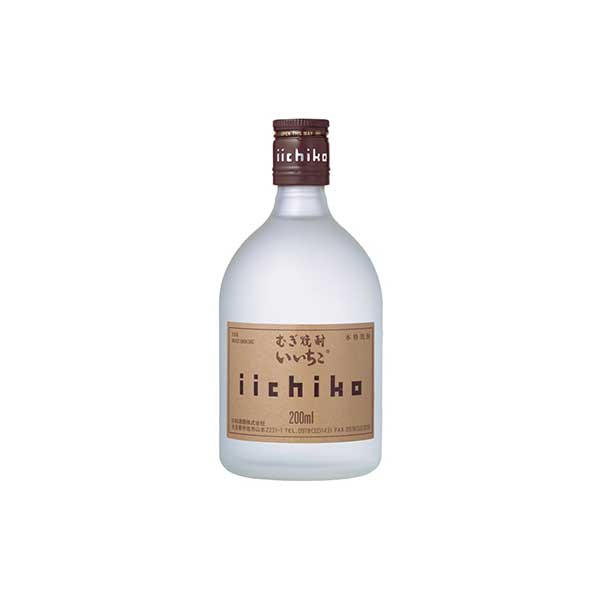 いいちこ シルエット 麦 25度 [瓶] 200ml × 24本[ケース販売] [三和酒類 麦焼酎 むぎ焼酎 乙類 日本 大分県]ギフト プレゼント 贈り物 お祝い 内祝い お返し 誕生日プレゼント 父の日 敬老の日