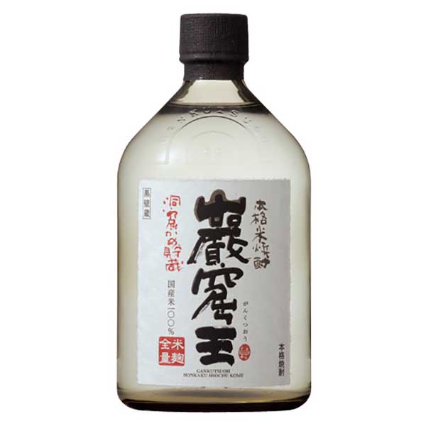 本格米焼酎 洞窟かめ貯蔵 巌窟王 25度 [瓶] 720ml × 6本 [ケース販売][宝酒造 Takara タカラ 米焼酎 こめ焼酎 甲類 日本 宮崎県]ギフト プレゼント 贈り物 お祝い 内祝い お返し 誕生日プレゼント 父の日 敬老の日