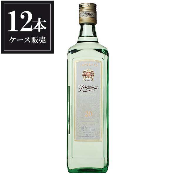サントリー プレミアム鏡月 甲類焼酎 20度 700ml × 12本 [ケース販売][サントリー 韓国焼酎 甲類焼酎 韓国]ギフト プレゼント 贈り物 お祝い 内祝い お返し 誕生日プレゼント 父の日 敬老の日