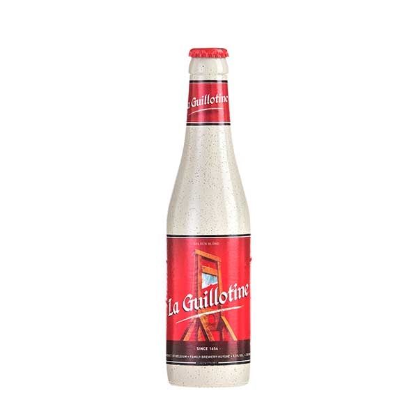 ギロチン [瓶] 330ml &times; 24本[ケース販売] 送料無料(本州のみ) [NB ベルギー 海外 外国 ビール]ギフト プレゼント 贈り物 お祝い 内祝い お返し 誕生日プレゼント 父の日 敬老の日｜ハードリカー2号店　店
