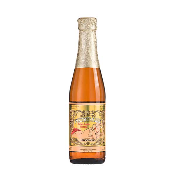 リンデマン ピーチ ミニ [瓶] 250ml &times; 24本[ケース販売] 送料無料(本州のみ) [NB ベルギー 海外 外国 ビール]ギフト プレゼント 贈り物 お祝い 内祝い お返し 誕生日プレゼント 父の日 敬老の日｜ハードリカー2号店　店
