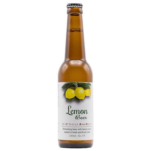 レモンビール [瓶] 330ml × 24本[ケース販売] 送料無料(本州のみ) [NB 日本 クラフト ビール]ギフト プレゼント 贈り物 お祝い 内祝い お返し 誕生日プレゼント 父の日 敬老の日 10,148円