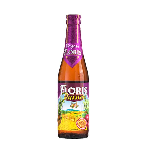 フローリス パッションフルーツ [瓶] 330ml &times; 24本[ケース販売][NB ベルギー 海外 外国 ビール]ギフト プレゼント 贈り物 お祝い 内祝い お返し 誕生日プレゼント 父の日 敬老の日｜ハードリカー2号店　店