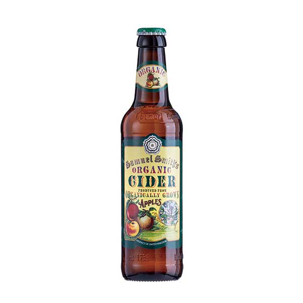 サミエルスミス オーガニック サイダー [瓶] 355ml × 24本[ケース販売] 送料無料(本州のみ) [NB イギリス 海外 外国 ビール]ギフト プレゼント 贈り物 お祝い 内祝い お返し 誕生日プレゼント 父の日 敬老の日