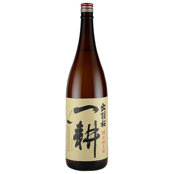 出羽桜 特別純米 一耕 1.8L 1800ml &times; 8本[ケース販売] 送料無料(本州のみ) [出羽桜酒造 日本 山形県 清酒 日本酒 清酒]ギフト プレゼント 贈り物 お祝い 内祝い お返し 誕生日プレゼント 父の日 敬老の日｜ハードリカー2号店　店