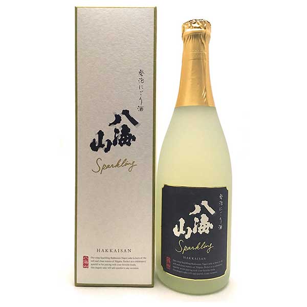 八海山 発泡にごり酒 [箱付] 720ml × 6本[ケース販売] 送料無料(本州のみ) [八海醸造 はっかいさん 日本 新潟県 清酒 日本酒 清酒]ギフト プレゼント 贈り物 お祝い 内祝い お返し 誕生日プレゼント 父の日 敬老の日