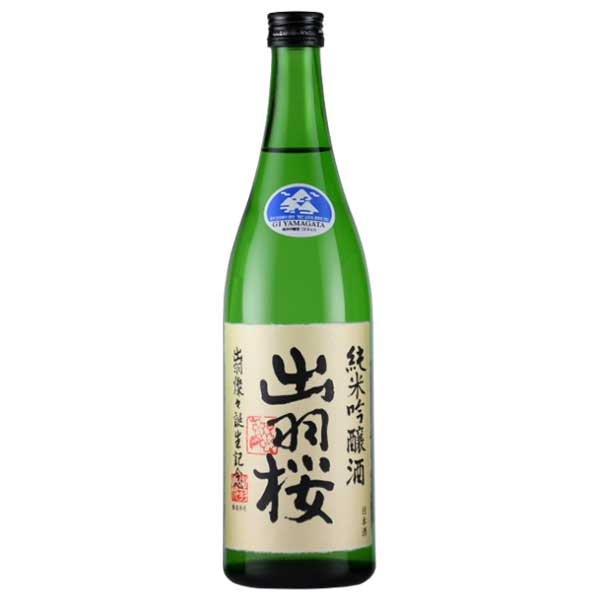 出羽桜 純米吟醸 出羽燦々誕生記念 本生 720ml x 12本 ケース販売 送料無料 本州のみ 出羽桜酒造 日本 山形県 清酒 日本酒 要冷蔵  【SALE／83%OFF】