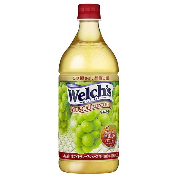 アサヒ Welch&rsquo;s(ウェルチ) マスカットブレンド100 [PET] 800g x 16本[2ケース販売] 送料無料(本州のみ) [アサヒ飲料 日本 飲料 果実飲料 2E0P8]ギフト プレゼント 贈り物 お祝い 内祝い お返し 誕生日プレゼント 父の日 敬老の日｜ハードリカー2号店　店