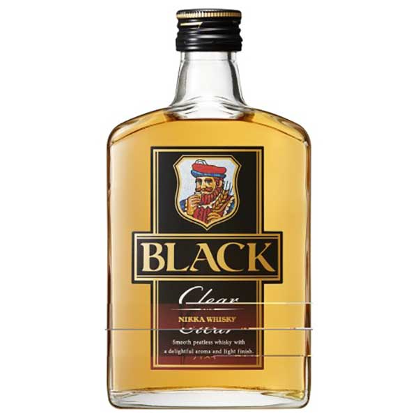 ブラックニッカクリア 37度 180ml × 24本[ケース販売][アサヒビール ニッカブレンデッドウイスキー 日本 44115]ギフト プレゼント 贈り物 お祝い 内祝い お返し 誕生日プレゼント 父の日 敬老の日