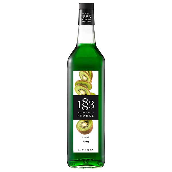 1883(メゾン ルータン) キウイ シロップ 1L 1000ml x 2本 送料無料(本州のみ) [デニオ総合研究所 1883 MAISON ROUTIN フランス シロップ スイーツ 割り材]ギフト プレゼント 贈り物 お祝い 内祝い お返し 誕生日プレゼント 父の日 敬老の日