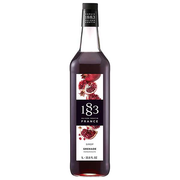 1883(メゾン ルータン) グレナディン シロップ 1L 1000ml x 2本 送料無料(本州のみ) [デニオ総合研究所 1883 MAISON ROUTIN フランス シロップ スイーツ 割り材]ギフト プレゼント 贈り物 お祝い 内祝い お返し 誕生日プレゼント 父の日 敬老の日
