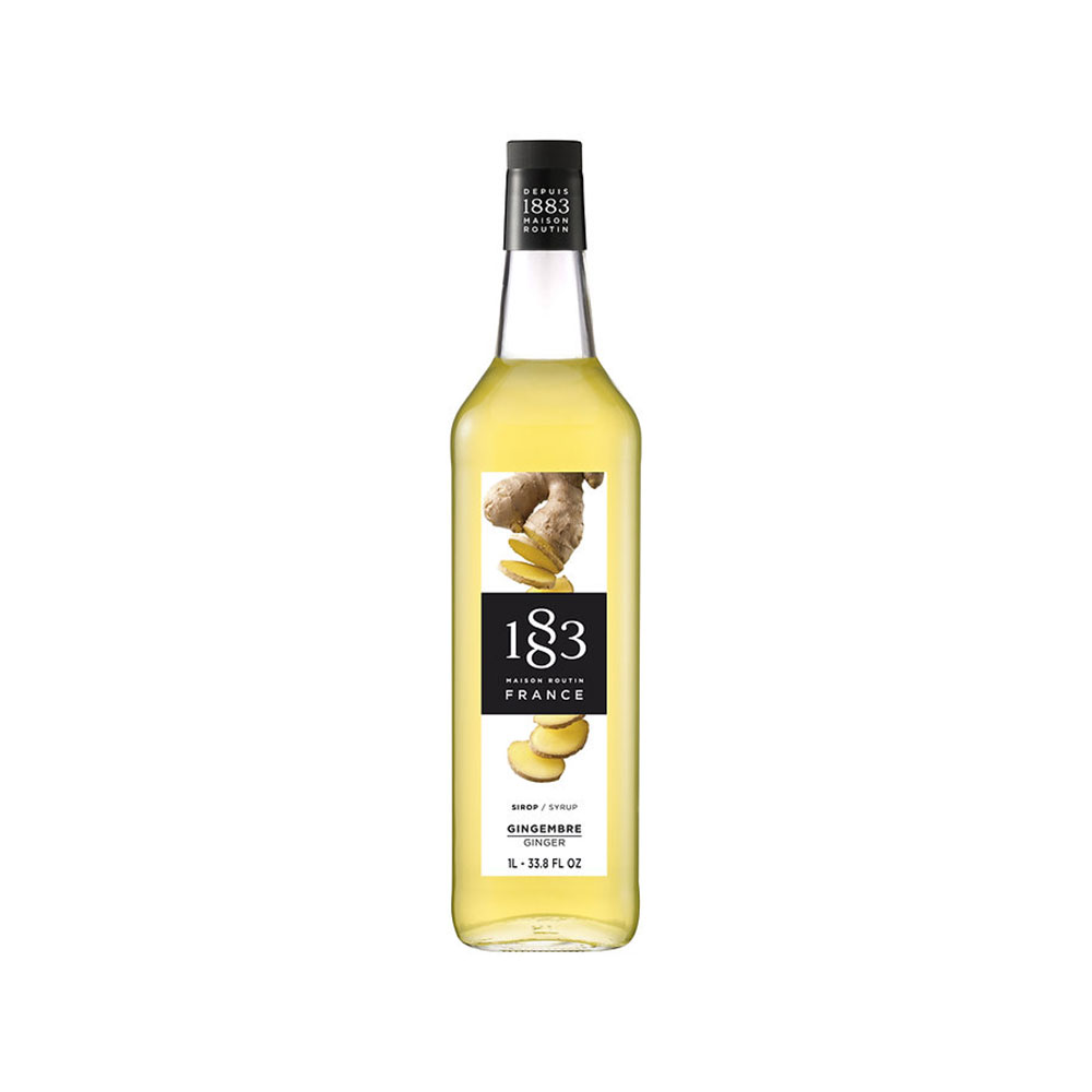 1883(メゾン ルータン) ジンジャー シロップ 1L 1000ml x 2本 送料無料(本州のみ) [デニオ総合研究所 1883 MAISON ROUTIN フランス シロップ スイーツ 割り材]ギフト プレゼント 贈り物 お祝い 内祝い お返し 誕生日プレゼント 父の日 敬老の日