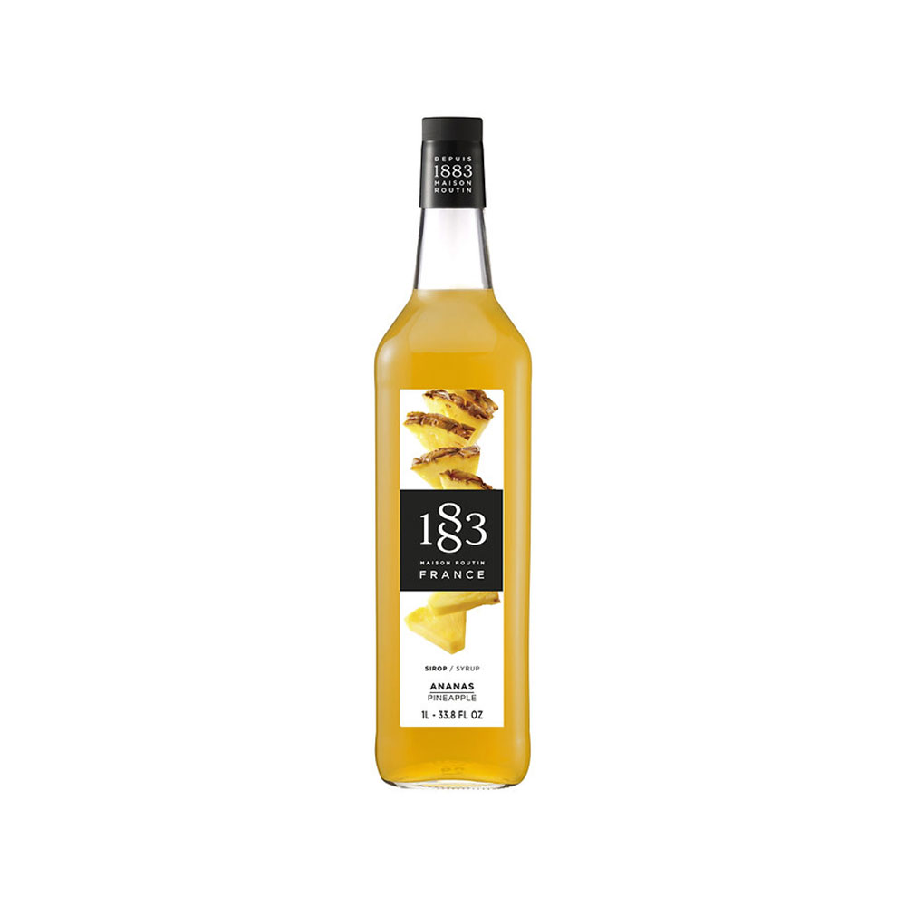 1883(メゾン ルータン) パイナップル シロップ 1L 1000ml x 2本 送料無料(本州のみ) [デニオ総合研究所 フランス シロップ 割り材 スイーツ] MAISON ROUTINギフト プレゼント 贈り物 お祝い 内祝い お返し 誕生日プレゼント 父の日 敬老の日