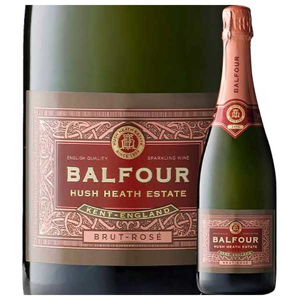 ハッシュ ヒース エステート バルフォア ブリュット ロゼ 750ml[SOM イギリス スパークリングワイン ロゼ ケント 2101180000076]ギフト プレゼント 贈り物 お祝い 内祝い お返し 誕生日プレゼント 父の日 敬老の日