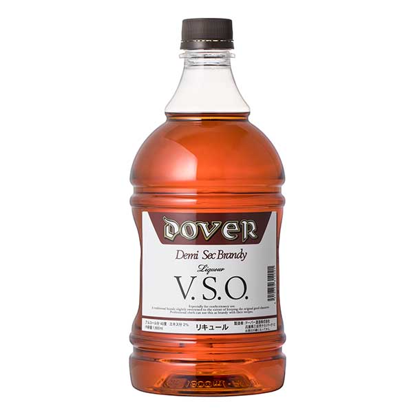 ドーバー デミセック ブランデー V.S.O. 40度 1.8L 1800ml x 2本 送料無料(本州のみ) [ドーバー 日本 リキュール スイーツ デザート作り 料理作り お菓子作り]ギフト プレゼント 贈り物 お祝い 内祝い お返し 誕生日プレゼント 父の日 敬老の日