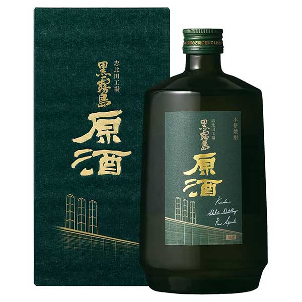 黒霧島 志比田工場 原酒 36度 [瓶] 700ml × 6本[ケース販売] 送料無料(本州のみ) [霧島酒造 本格芋焼酎 日本 宮崎県]ギフト プレゼント 贈り物 お祝い 内祝い お返し 誕生日プレゼント 父の日 敬老の日