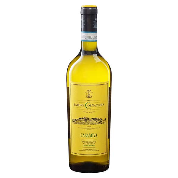 バローネ コルナッキア トレッビアーノ ダブルッツォ スペリオーレ 750ml × 12本[ケース販売] 送料無料(本州のみ)【メーカー直送】 [稲葉 イタリア 白ワイン アブルッツォ 辛口 I716]ギフト プレゼント 贈り物 お祝い 内祝い お返し 誕生日プレゼント 父の日 敬老の日