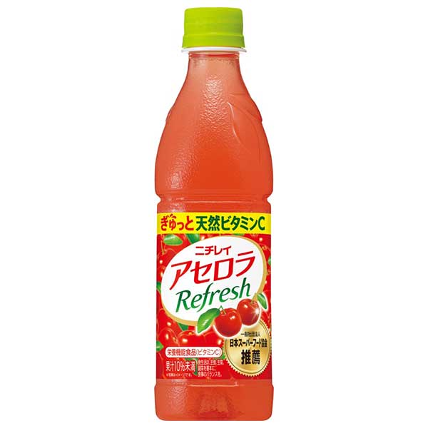 サントリー ニチレイ アセロラリフレッシュ [PET] 430ml x 24本[ケース販売]送料無料(本州のみ)[サントリー SUNTORY 飲料 日本 果実飲料 FAR5E]ギフト プレゼント 贈り物 お祝い 内祝い お返し 誕生日プレゼント 父の日 敬老の日